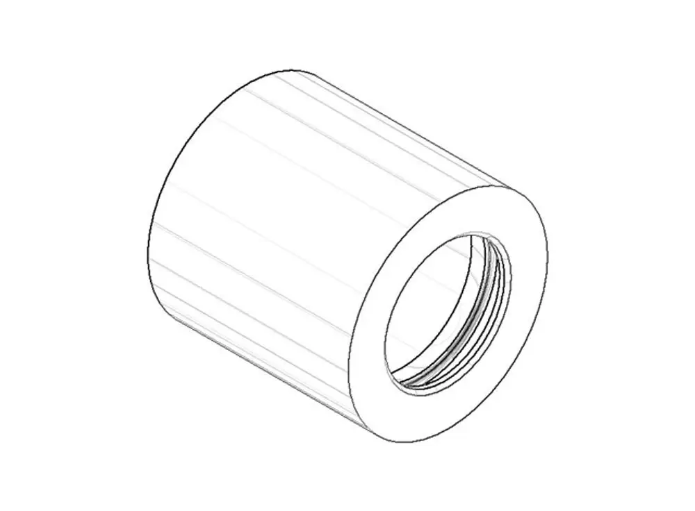 DORNBRACHT Befestigung ERSATZTEILE 092330018 D. 29 x 29,5 mm Chrom, 092330018-00 Galeriebild 1